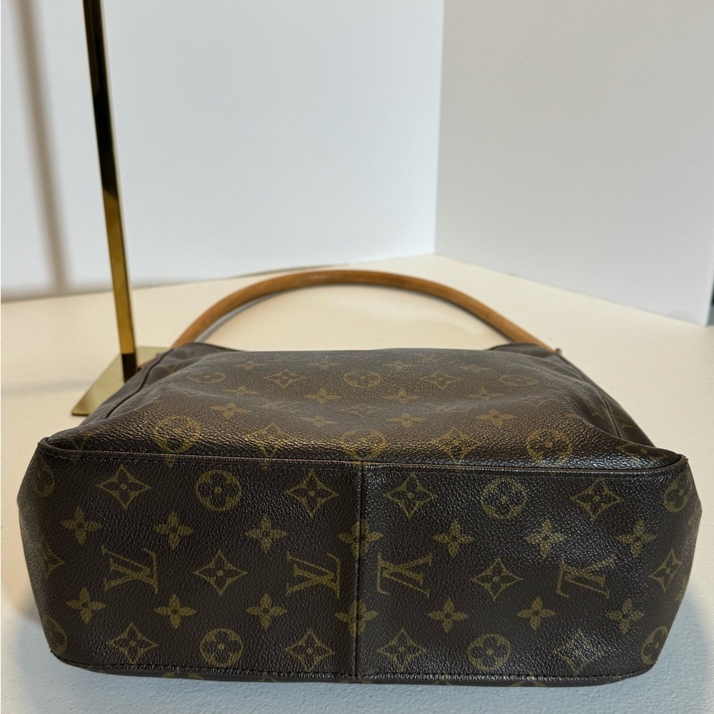 Louis Vuitton Brown Monogram Looping Shoulder Bag - Picture 7 of 15